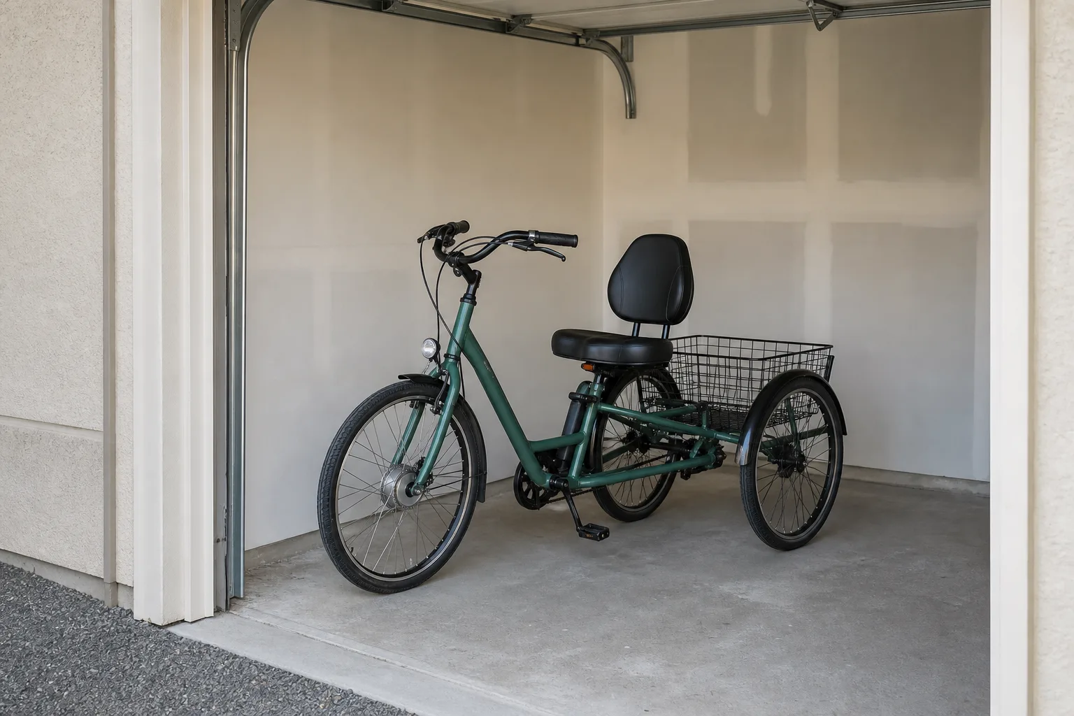 Ordering a trike? Measure the gate, the hallway and the car before you buy
